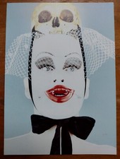 LEIGH BOWERY 1995 Exhibition New York postcard from Bonakdar Gallery, very rare