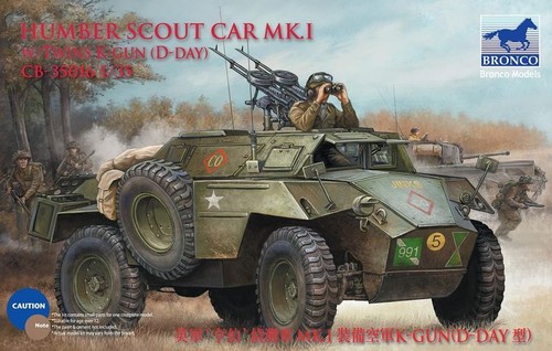 Bronco 35016 humber scout - bronco, 1/35