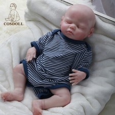 COSDOLL 16" Full Body Platinum Silicone DOLL Reborn Girl Dolls Newborn Baby Doll