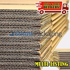 STRONG SINGLE & DOUBLE WALL CARDBOARD BOXES - POSTAL REMOVAL MOVING - QUALITY
