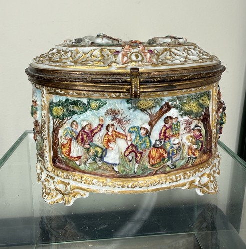 Antique capodimonte porcelain - antique,