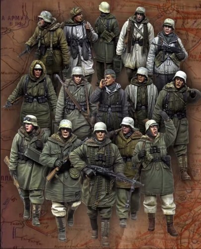 Ww2 german infantry - 1/35,
