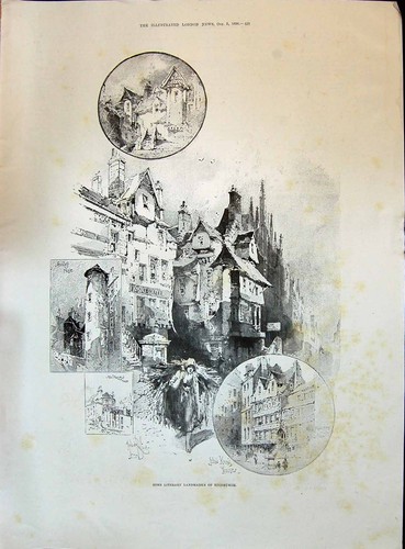 Old 1896 edinburgh - edinburgh, white