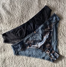 2 pairs Women's M&S Autograph Knickers (Dark Marine/Navy) Size 18 - New no Tags