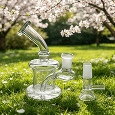 5" Premium Glass Bong Diffused