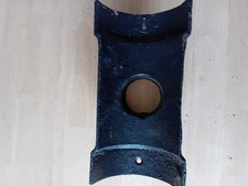 Used Cast Iron Running Outlet For 4 1/2 Inch Half Round Gutter