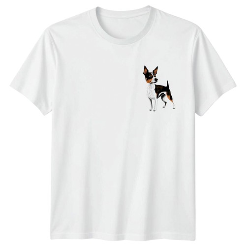 Rat terrier dog - dog, mens