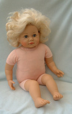 Zapf Little Sunshine Baby Girl Doll  2009 Talking nude- Read in full