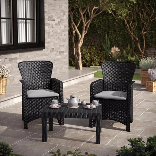 3pc rattan bistro - 3pc,