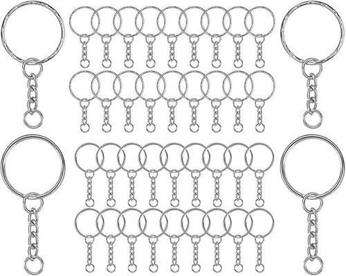 25mm split ring with - ring,