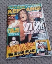 Kerrang Magazine July 1994 Skid Row Cover Faith No More Poster Complete No. 504