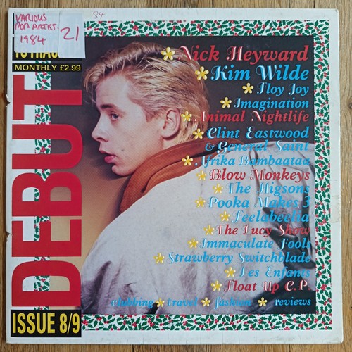 Debut magazine free vinyl - debut,