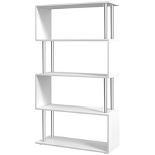 HOMCOM Wooden Storage Display