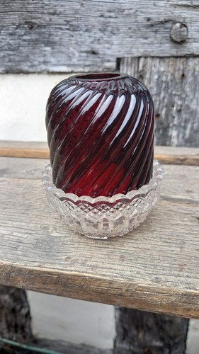 Antique victorian clarkes ruby - victorian,