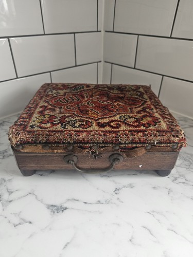 Antique victorian carpet top - antique,