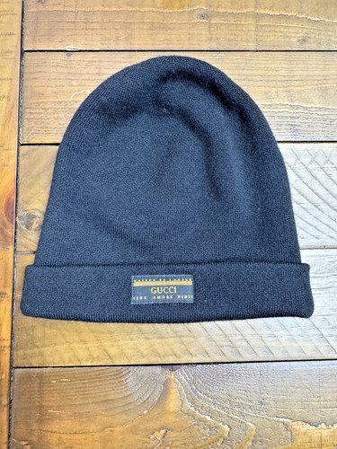 Gucci black beanie - beanie, unisesx