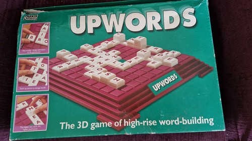 Vintage upwords parker word - parker, 3d