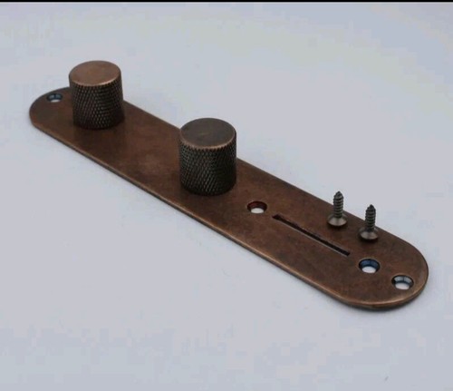 Aged bronze guitar control - aged,