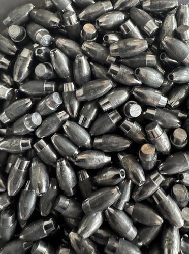 Slugs pellets boat - .22, tail
