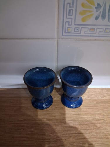 Denby boston blue egg cups - denby,