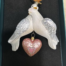 Reed & Barton Glass Ornament