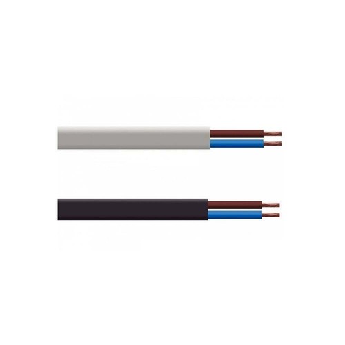Lighting cable twin - cable, oval