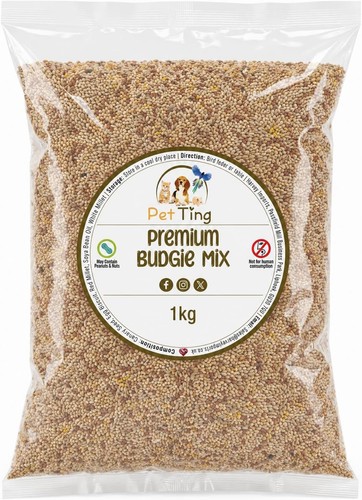 Nutritious 1kg budgerigar food - nutritious,
