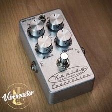 Keeley C4 Compressor 4-Knob Silver Pedal