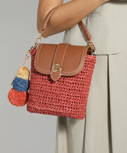 Dune london raffia crossbody - london,
