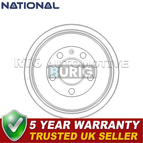 Burig rear brake drum fits - rear,