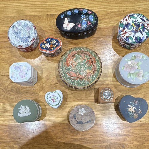Vintage trinket boxes wedgwood - vintage,