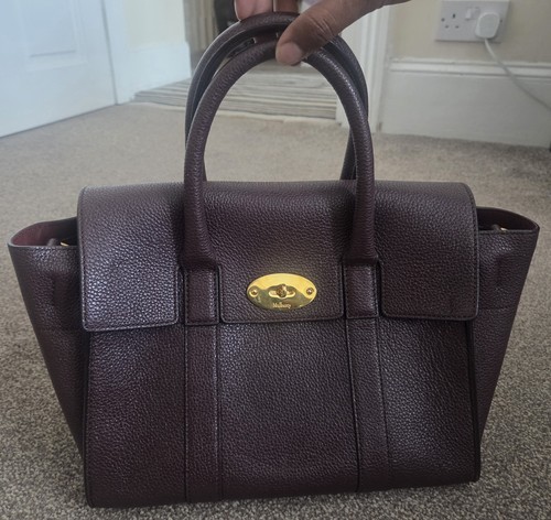 Mulberry small bayswater with - mulberry,