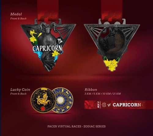 Pacer medal finisher zodiac - finisher,