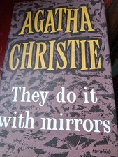 They do it with Mirrors Miss Marple Agatha Christie (HardCover)
