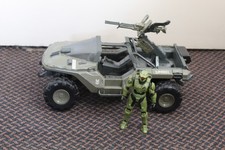 World Of Halo UNSC Warthog Vehicle & Figure 4" Scale Action Figure Jazwares 2020
