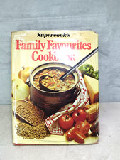 VTG Retro 80s Supercook's Family Favourites Cookbook Recipes 1978 Large