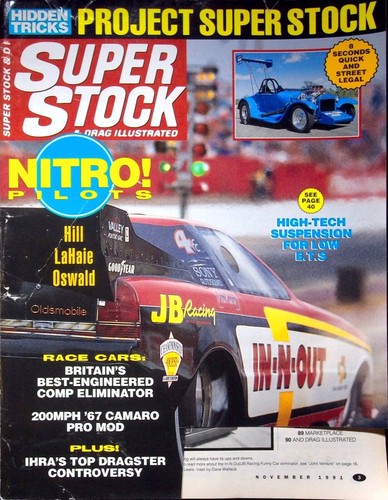 Super stock drag - &, illustrated