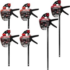 Dekton Quick Grip Speed Ratchet Vice Bar Clamps Rapid Wood Working F Clamp