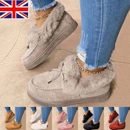 Womens faux fur lined warm - faux,