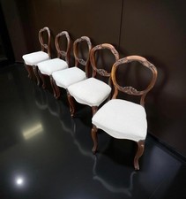 Antique Walnut Balloon Back