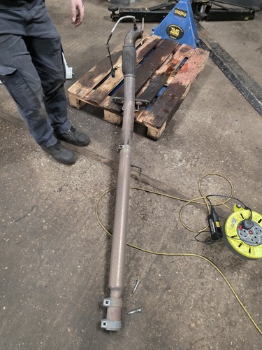 Turbo exhaust downpipe - turbo,