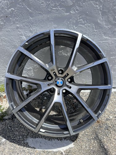 Rear bmw 728m machined grey - rear,