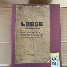 Vintage 1947 LODGE Spark Plug
