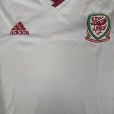 Rare Original Wales 2014/2015 Away Football Shirt Mens Large