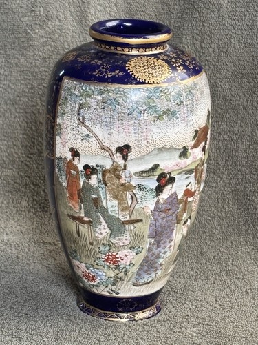 Antique japanese satsuma - satsuma, vase