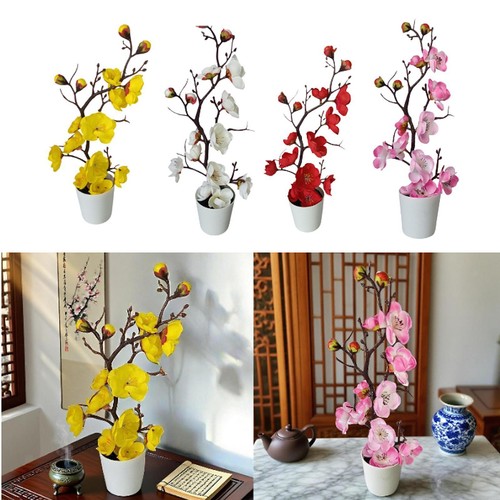Modern silk flower vase - silk,