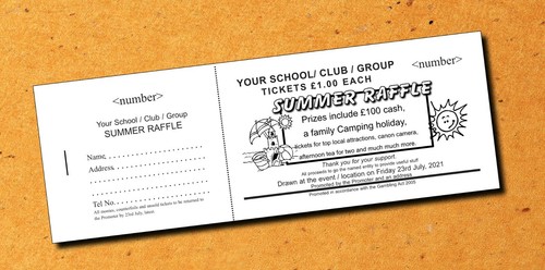 1000 raffle tickets - 1000,