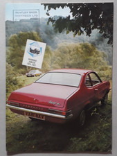 Vauxhall Firenza Brochure 1972