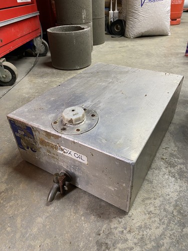 Aluminium oil tank - oil, tank.