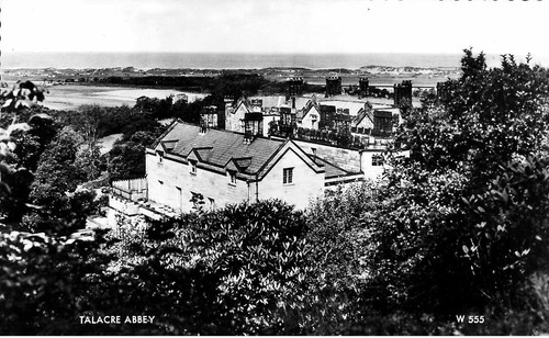 Talacre abbey real photo - talacre,